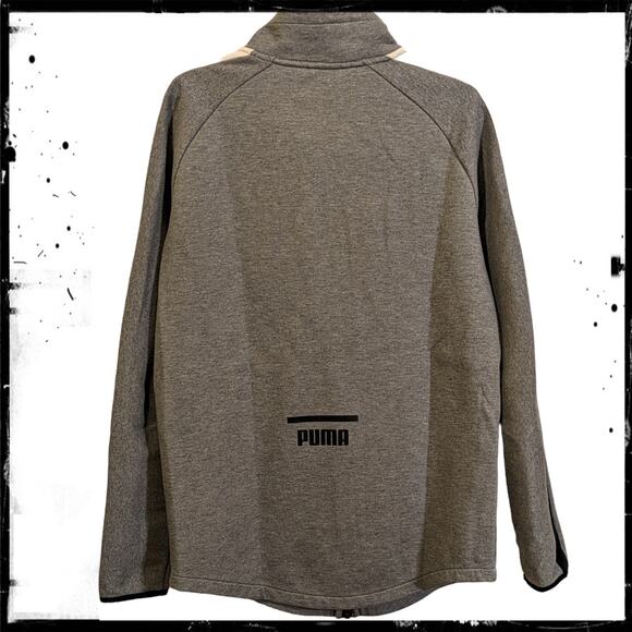 PUMA Evostripe Full Zip Up Hoodie Sweatshirt Drycell Gray Reflective Women's S - Picture 2 of 10